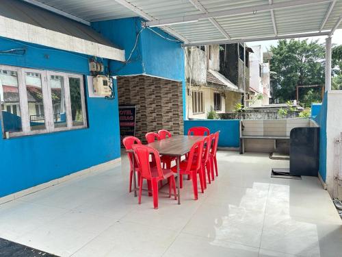 Balkón nebo terasa v ubytování Chirag Banglow 2BHK