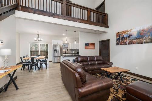 Un lugar para sentarse en Rock and Timber Lodge