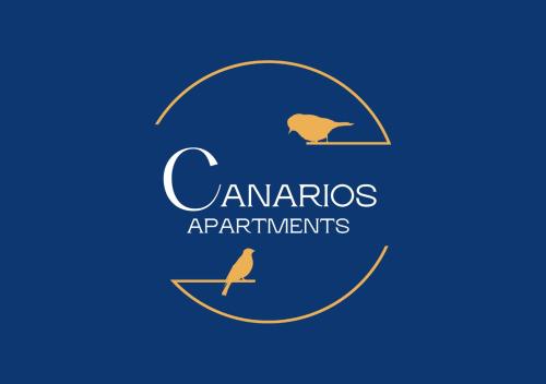 Het logo of bord voor het appartement