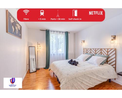 Détente et Confort proche Paris et Orly