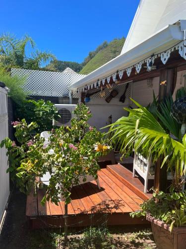 chalet chenal, hébergement à Moorea