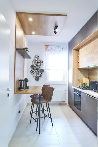 Kuhinja oz. manjša kuhinja v nastanitvi Quiboo #3