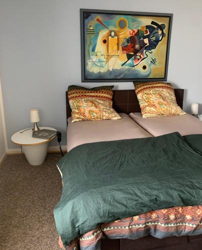 Katil atau katil-katil dalam bilik di Ferienwohnung Mühlenblick