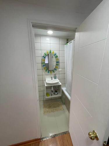 Koupelna v ubytování El Manantial de Tunca