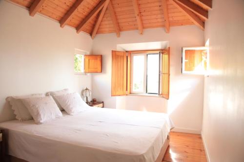 Un pat sau paturi într-o cameră la São Vicente House