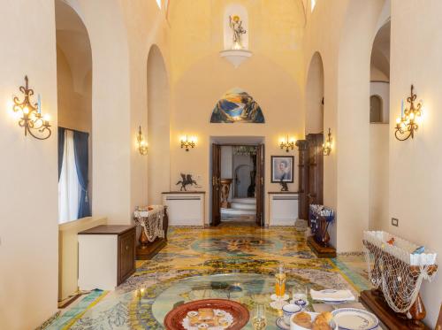 Χώρος καθιστικού στο Villa Barluzzi