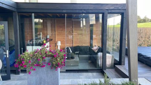 Χώρος καθιστικού στο B&B Veluwemeer