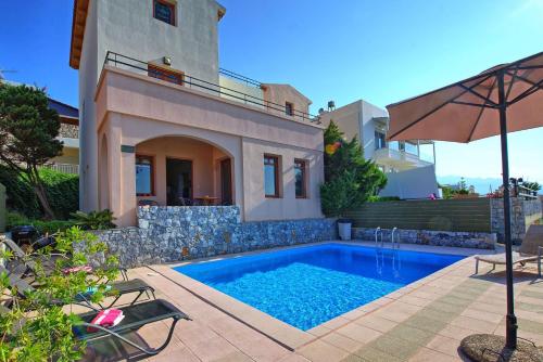 Πισίνα στο ή κοντά στο Villa Ariadne by PosarelliVillas