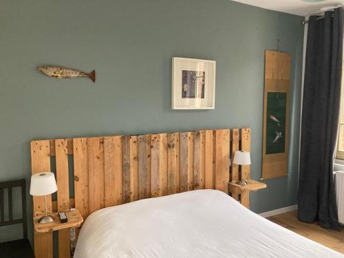 Postel nebo postele na pokoji v ubytování Maison K