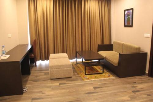 Zona de estar de Hotel Bhutan Ga Me Ga