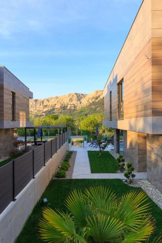 Modern villa with private pool near the sea