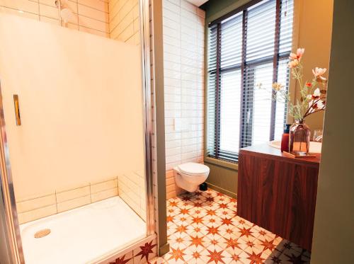 Gran Hotel De Passageにあるバスルーム