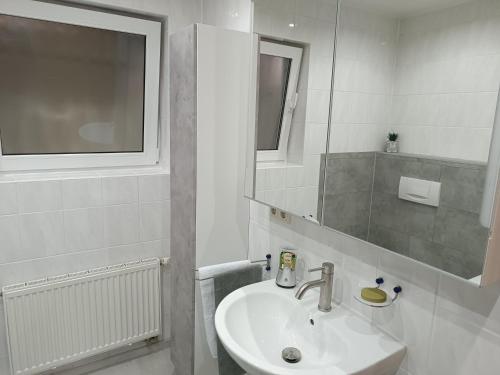 Koupelna v ubytování Ferienwohnung Limper