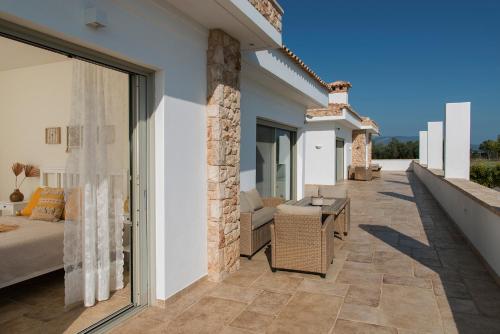 Un balcón o terraza en Amelia Villa Collection