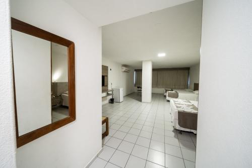 Koupelna v ubytování Hotel Praia Mar