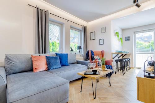 Posezení v ubytování Apartament LUX Giewont View Droga Do Walczaków 30 by RentiloPL