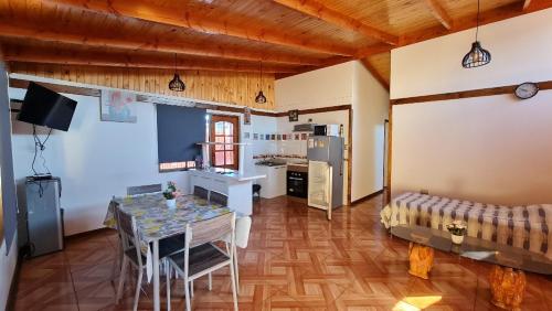Kuchyň nebo kuchyňský kout v ubytování Casa Los Andes