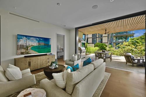 Χώρος καθιστικού στο Park Lane 3300 apts