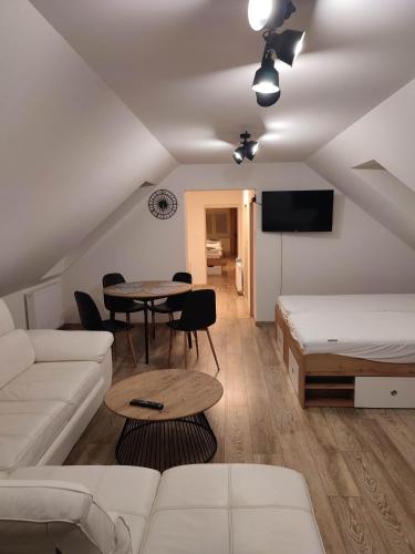 Ruang duduk di Apartmán Tulipán