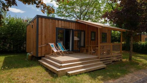 Zahrada ubytování Camping Vittel
