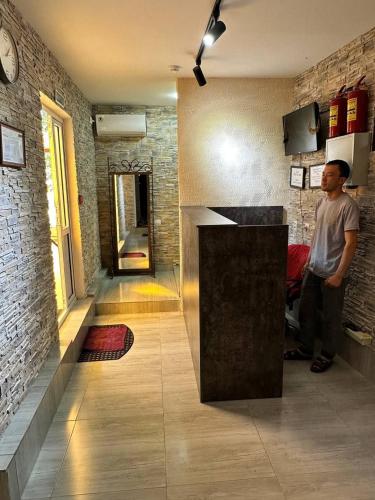 O zonă de relaxare la Gold Hostel