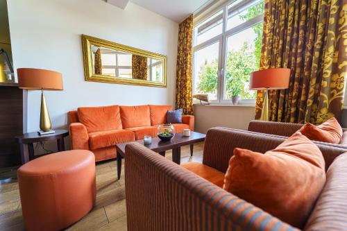 Istumisnurk majutusasutuses Einklang - Dein Hotel am Südhorn
