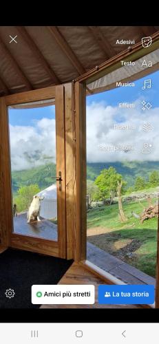 ラグジュアリーテントの近くで見られる自然の景観