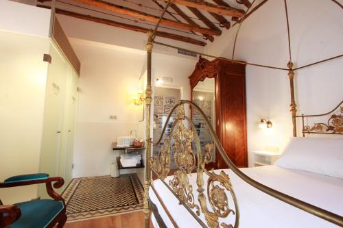 Katil atau katil-katil dalam bilik di Hotel Patria Chica