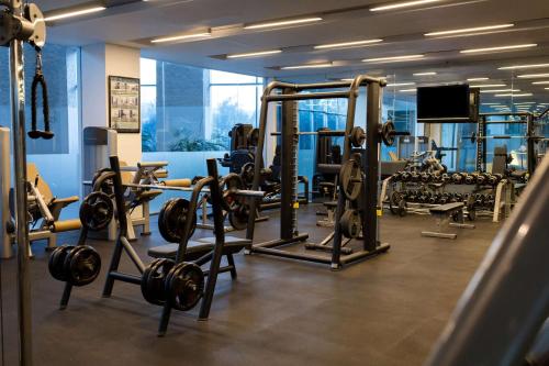Fitness centrum a/nebo fitness zařízení v ubytování Hyatt Regency Dushanbe