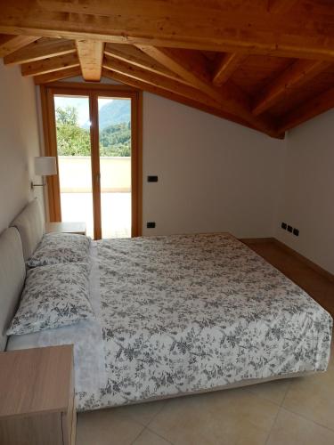 Ένα ή περισσότερα κρεβάτια σε δωμάτιο στο Villa Primula