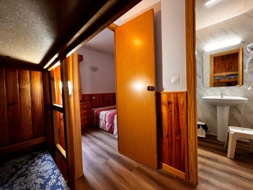 Cama o camas de una habitación en Frontera Blanca