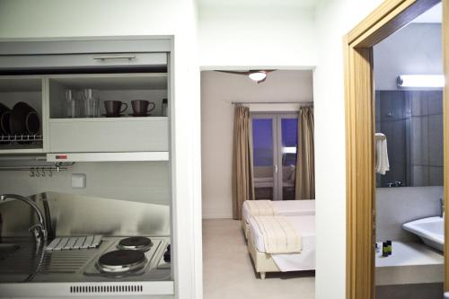 Kúpeľňa v ubytovaní Xanthippi Hotel