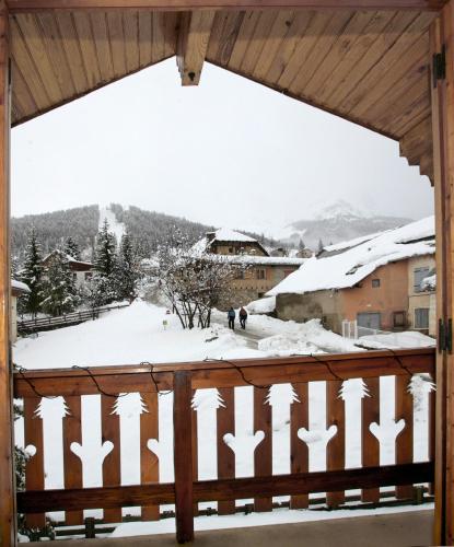 Το B&B Chalet La Providence τον χειμώνα