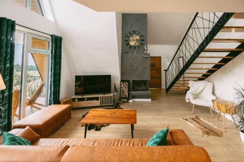 Zona de estar de Euphoria - luxury villa