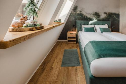 Cama o camas de una habitación en Euphoria - luxury villa