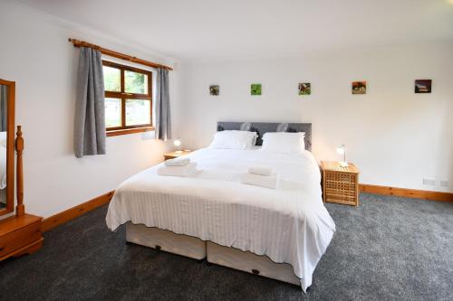 Кровать или кровати в номере North Blairkip Eildon