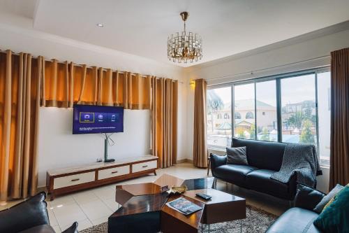 Μια τηλεόραση ή/και κέντρο ψυχαγωγίας στο The Avery Apartments, Dzorwulu