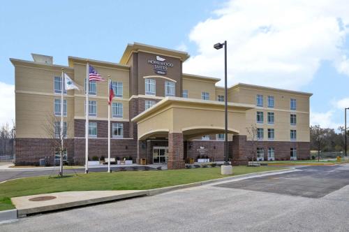 a rendering of the front of the hampton inn suites at Homewood Suites By Hilton Augusta Gordon Highway in Augusta