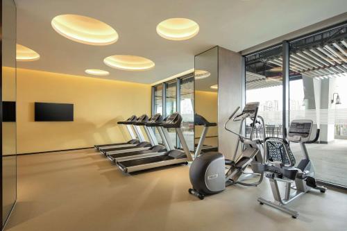 Palestra o centro fitness di Hilton Garden Inn Sanya