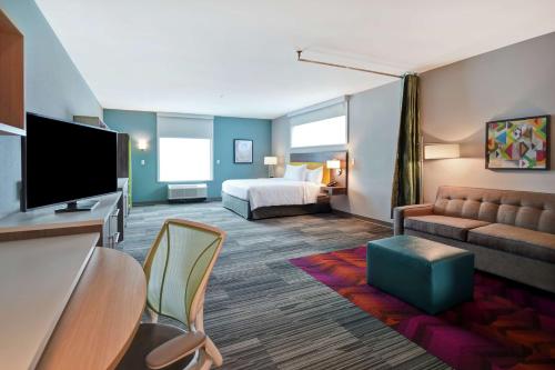 Кровать или кровати в номере Home2 Suites By Hilton Shreveport