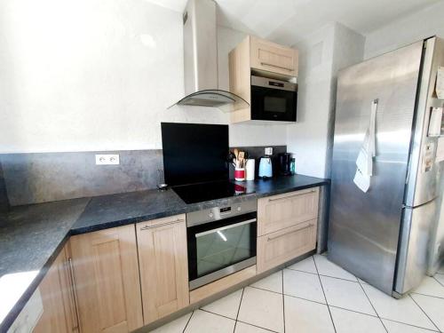Köök või kööginurk majutusasutuses Appart 70m² plein sud
