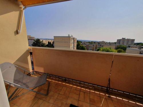 Balkón nebo terasa v ubytování Appartement avec 3 chambres 80m2 plein sud