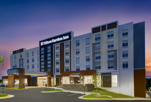 una rappresentazione di un hotel che dovrebbe aprire in di Hilton Garden Inn Manassas a Manassas