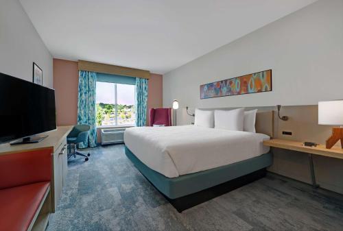 Letto o letti in una camera di Hilton Garden Inn Manassas