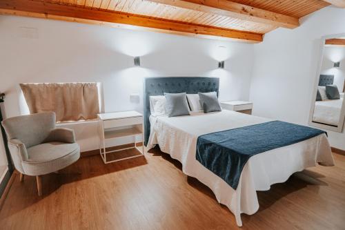 Postel nebo postele na pokoji v ubytování Apartamentos Turaca