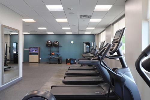 Pusat kecergasan dan/atau kemudahan kecergasan di Hampton Inn & Suites Manistee, Mi
