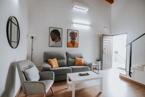Posezení v ubytování Apartamentos Turaca
