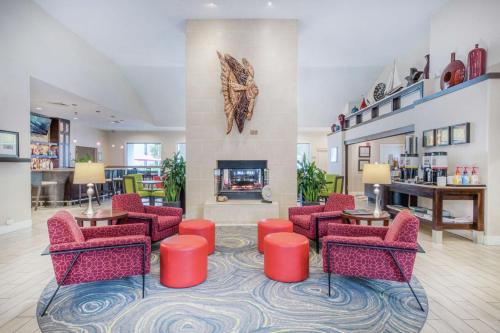 Posezení v ubytování Hampton Inn & Suites Wilmington/Wrightsville Beach