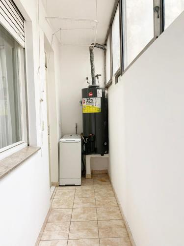 a hallway of a room with a water heater at Administracion Callao in Buenos Aires