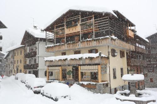 Albergo Centrale im Winter